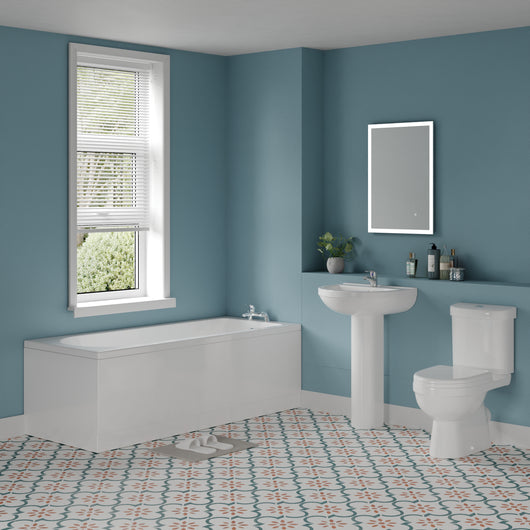  Alpha Complete Bathroom Suite 1700 x 700 - Various Options
