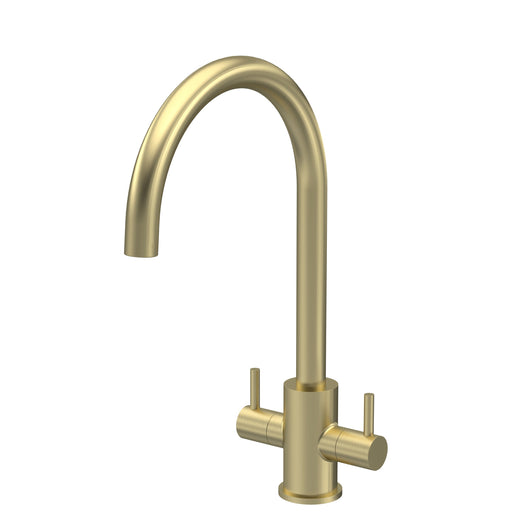  Lachen Mono Dual Lever Brushed Brass - Brushed Brass