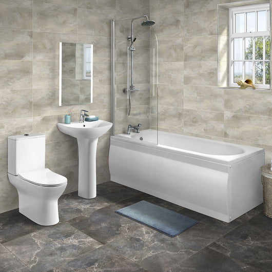  Misirlou Complete Shower Bathroom Suite - welovecouk