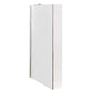 1400 x 800mm Walk-In 8mm Enclosure with Stone Shower Tray Pack