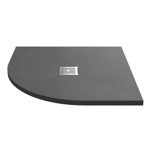  Slate Grey Slimline 800 x 800mm Quadrant Shower Tray