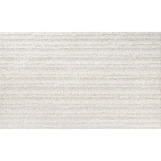  Relieve Biddick White Rectangle Tile - welovecouk