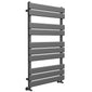 SDG 1000 x 600mm Flat Panel Heated Towel Radiator - Anthracite