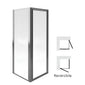 Aqualux AQUA3 Pivot Door & Side Panel 1850(H) x 760 x 760mm