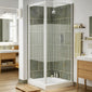 Aqualux AQUA3 Pivot Door & Side Panel 1850(H) x 760 x 760mm