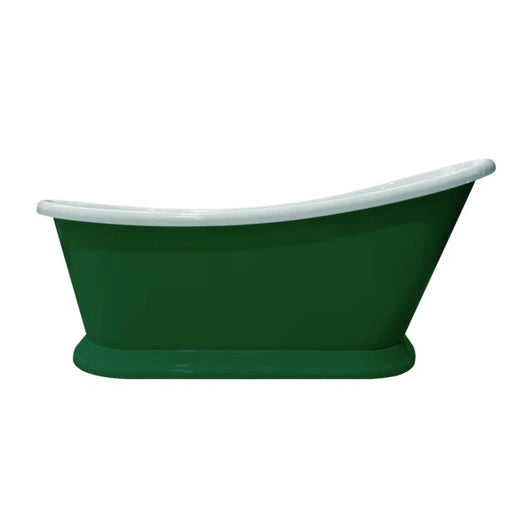  Bayswater Victrion Free Standing Slipper Boat Bath 1700m - Forest Green