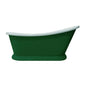 Bayswater Victrion Free Standing Slipper Boat Bath 1700m - Forest Green