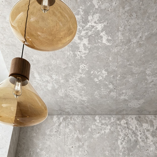  SDG PVC Ceiling Panel - 2700 x 250 x 8mm (4 Pack) - Grey Stone