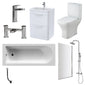 Brava Vanity Complete Shower Bathroom Suite