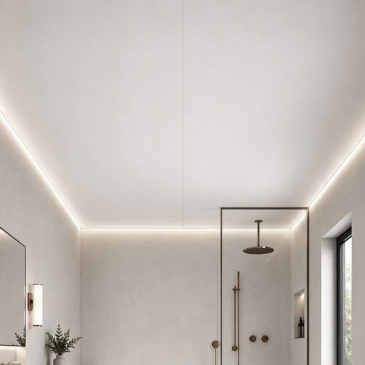  SDG PVC Ceiling Panel - 2700 x 250 x 8mm (4 Pack) - Matt White