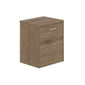 LECICO Zara 50cm 1-Drawer Wall Hung Vanity Unit - Oak