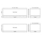 Halite Waterproof Bath Front Panel - Matt Grey 1900mm - welovecouk