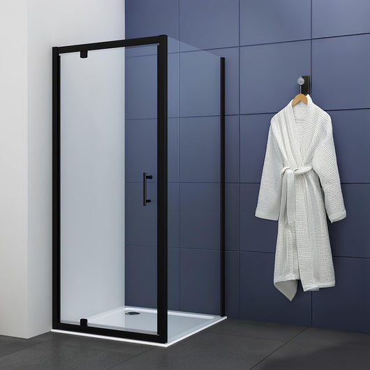  Ralus6 Frameless Side Panel 1850 x 1200mm - Matt Black