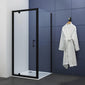 Ralus6 Frameless Side Panel 1850 x 1200mm - Matt Black