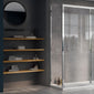 Ralus6 Frameless Side Panel 1850 x 760mm - Chrome