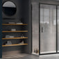 Ralus6 Frameless Side Panel 1850 x 1200mm - Matt Black