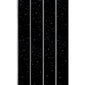 SDG PVC Ceiling Panel - 2700 x 250 x 9.5mm (5 Pack) - Black Sparkle & Chrome