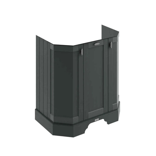  BC Designs Victrion 3-Door Angled Vanity Unit 750mm Wide - Dark Lead - welovecouk