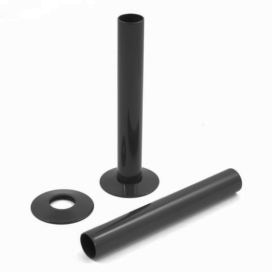  Radiator Pipe Sleeve 130mm for Elements | 18mm Diameter - Anthracite