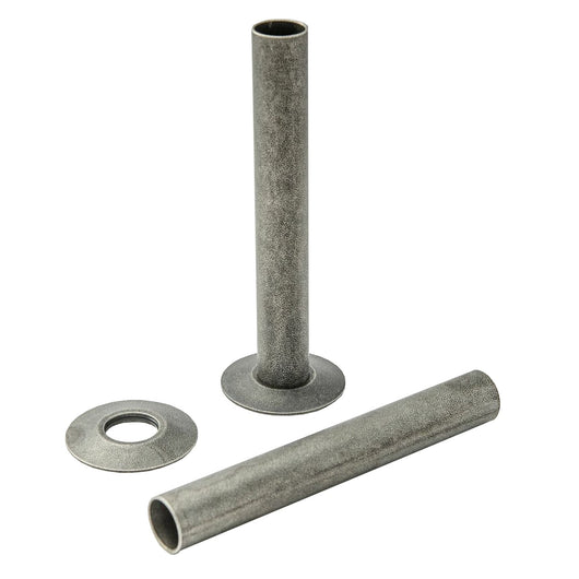  Radiator Pipe Sleeve 130mm for Elements | 18mm Diameter - Pewter