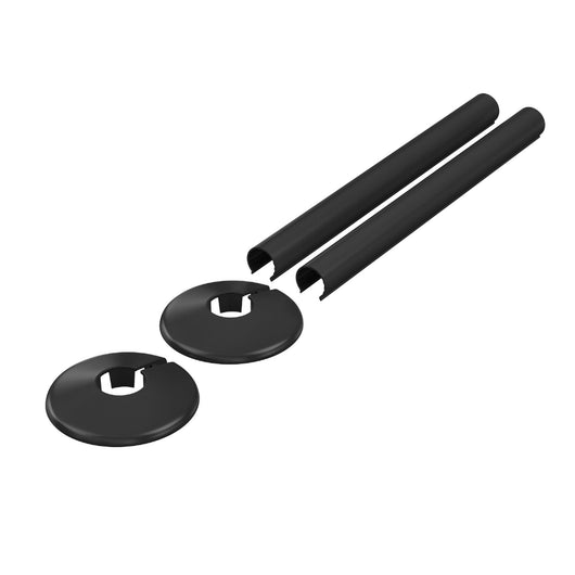  200mm Retro Fit Sleeve Set | 18mm Diameter plastic - Black