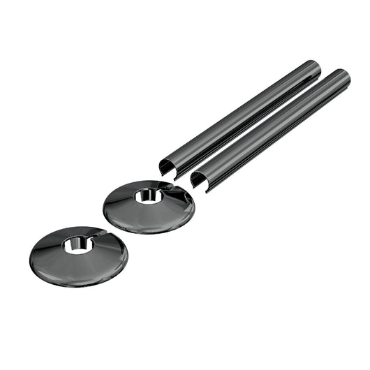  200mm Retro Fit Sleeve Set | 18mm Diameter Alloy - Black Nickel