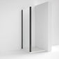 Rene 1850 x 900mm Side Panel - Matt Black