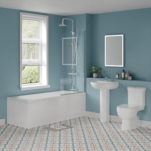  Alpha 1600 Complete Shower Bathroom Suite