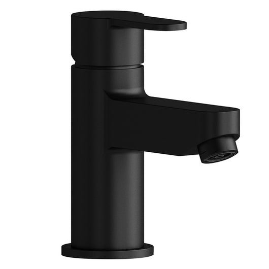  Aquadart Camden Mono Basin Mixer & ClickClack Waste - Black