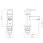 Aquadart Camden Bath Taps - Black
