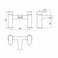 Niagara Maida Bath Filler - Chrome - welovecouk