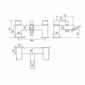Niagara Edgeware Bath Shower Mixer - Chrome - welovecouk