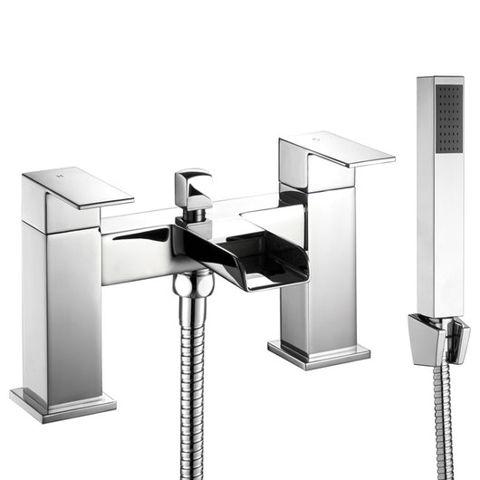  Soho Mini Mono Basin Mixer & Bath Shower Mixer Packs - Chrome - welovecouk