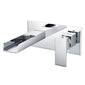 Aquadart Soho Wall Mounted Basin Mixer - Chrome