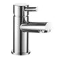Aquadart Harrow Mini Mono Basin Mixer & ClickClack Waste - Chrome - welovecouk
