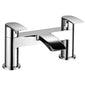 Aquadart Portobello Bath Filler - Chrome - welovecouk