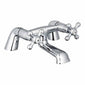 Kingsbury Traditional Bath Filler Tap - Chrome - welovecouk