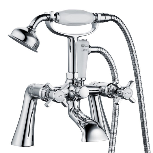  Aquadart Bayswater Bath Shower Mixer - Chrome