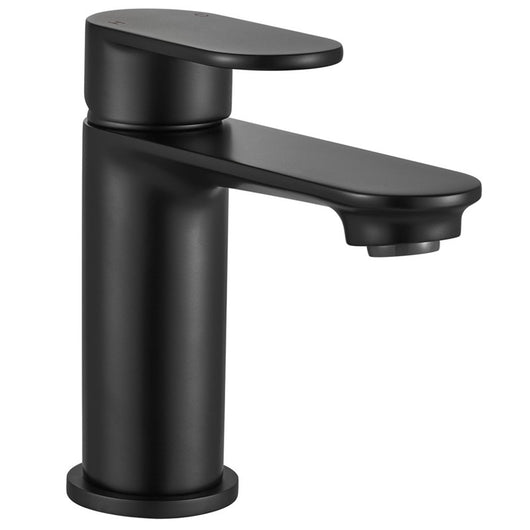  Aquadart Albury Mono Basin Mixer & ClickClack Waste - Black