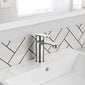 Aquadart Albury Mono Basin Mixer & ClickClack Waste - Chrome