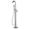  Aquadart Albury Freestanding Bath Shower Mixer - Chrome - welovecouk
