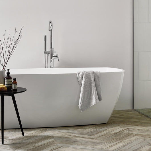  Aquadart Albury Freestanding Bath Shower Mixer - Chrome