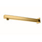 Aquadart Equate Concealed Shower Valve with Round  Shower Head , Arm & Shower Handset - Brushed Brass