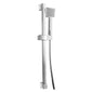 Aquadart Concealed Shower System Squared Twin Valve with Outlet Elbow and Slide Rail Kit