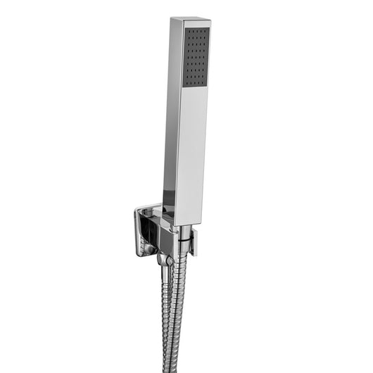  Niagara Concealed Triple Valve with Square Shower Head and Minimal Handset - Chrome - welovecouk