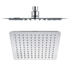  Aquadart Observa Deluxe 250mm Square Shower Head - Chrome - welovecouk