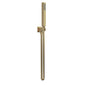 Hadley L Shape Shower Bathroom Suite - Brushed Brass - 1500