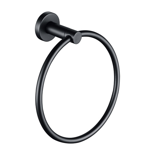  DesignCo Sanctity Towel Ring - Black