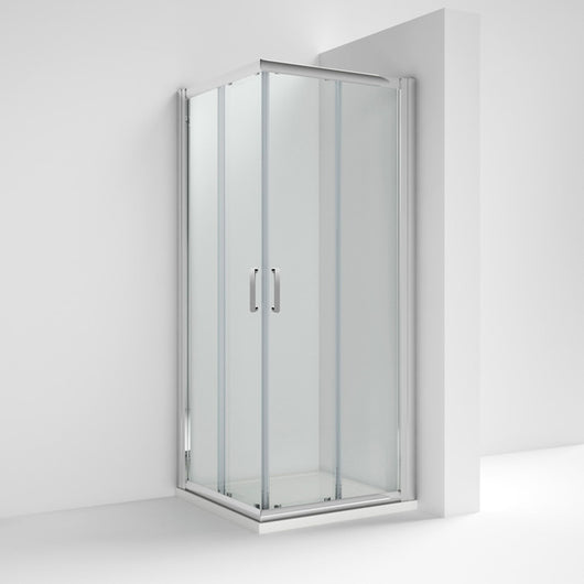  Nuie Pacific Corner Entry Pacific 900mm Corner Entry - Polished Chrome