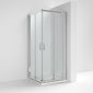 Nuie Pacific Corner Entry Pacific 900mm Corner Entry - Polished Chrome